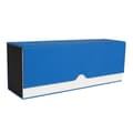 Magnetisk Sugekort Organizer Samlekort Deck Box Holder Samler Spil Case Blå