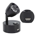 Miniatyrbillede 2 af 5: RV Læselampe LED Indendørs Sengelampe Båd Yacht USB Genopladelig Justerbar Touch Lampe T DC12 til 24V Sort