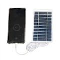 Miniatyrbild 2 av 5: 5V 2W Mini Solpanel, USB Solladdare Micro-Typ Solpaneler, Portabel Solpanel för Telefon Hushållsbelysning