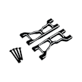 Miniatyrbillede 1 af 5: RC Bil Opgradering Forreste Svingarme Op Kit til 1/12 UD1201 UD1202 UD-12PRO RC Bil Opgraderingsdele Sort