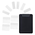 Miniatyrbillede 5 af 5: Plastik Øreringe Kort Adapter Selvklæbende Smykke Display Adapter til Kvinder Piger Øreringe Halskæde 100 stk