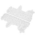 Miniatyrbillede 5 af 5: Jule Silikone Resin Form Nem Rengøring Genanvendeligt Sikkert Materiale 3D Bogstavforme Resin til Julepynt Gave