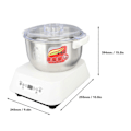 Miniatyrbilde 5 av 5: 200W 5L Deigmaskin med Fermenteringsfunksjon, Mikrodatamaskin-timing, Berøringspanel, Smart Chip-kontroll, 2538C Konstant Temperatur
