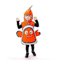Miniatyrbild 2 av 3: Hitta Nemo Kostym Tecknad Nemo Clownfisk Kläder Barn S 110CM