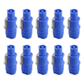 Miniatyrbillede 1 af 5: 10 stk. 3-PIN Han Powercon Stik Signal Input Jack til Beam Lys Scene Lys Strøm Input