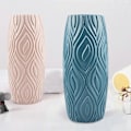 Miniatyrbilde 2 av 5: Nordisk Vase Våt Blomsterpotte Moderne Vase Robust og Polert, Holdbar Tekstur Lett å Vedlikeholde, Blå