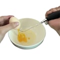Miniatyrbild 4 av 5: Easy Egg Blower Töm Ägg Verktyg - Enkelt Hål Äggpump och Borr Påskäggstillverkningstillbehör Dekorationskit