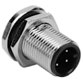 Miniatyrbild 2 av 5: M12?F2?P4 Panelmonterat Uttag F2 M12 IP67 Vattentät Kontakt 4-stifts Adapter