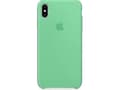 Ohut neste silikoninen TPU-kotelo iPhone Xs Maxille Mint Green