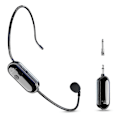 Miniatyrbillede 4 af 4: 2.4G Trådløst Mikrofon Headset Lang Rækkevidde, Håndholdt & -Båret Mikrofon, Dual Mode til Undervisning, Fitnessinstruktører
