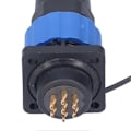 Miniatyrbillede 3 af 5: Vandtæt Stikdåse Firkantet Luftfarts Strømstik Butt Terminal Adapter AC 380V SP207 Pin