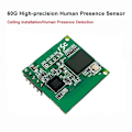 Miniatyrbild 2 av 5: 60GHz Millimetervågsradar Högprecisions Multi-Person Detektion 3D Människonärvarosensor LD6001B Radarmodul