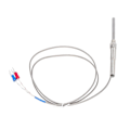 Miniatyrbild 2 av 5: BERM K-typ Termoelement Temperaturregulator Sensor 0?400 50mm Sond 1 meter Kabel