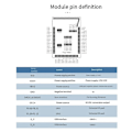 Miniatyrbild 4 av 5: Nordisk NRF5340 Högpresterande Bluetooth 5.3 Modul med Adapterkort Lågeffekt Dual-Core Bluetooth Modul MS45SF1