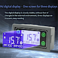 Miniatyrbillede 5 af 5: ST30W WIFI Termostat Temperaturregulator Digital Display Termostat Høj Lav Temperatur Alarm