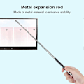 Miniatyrbild 3 av 5: Qinhai Stylus Pen Hög Känslighet Hög Precision Slitstark Grepp Bekväm Mångsidig Dold Teleskopisk Stång Metall Universal Stylus Touch Scr