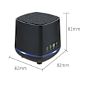 Miniatyrbillede 5 af 5: 1 par mini højttalere stereo surround sound box USB-interface computerhøjttaler til hjemmekontor skrivebord