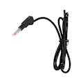 Miniatyrbilde 4 av 5: Banan Testledning 4mm Messingdeler PE Skall 32A 1000V Sett Kit for Elektrisk Testing Svart