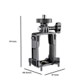 Miniatyrbillede 3 af 5: Top Extension Beslag til Avata 2 - Extension Mount Holder Kompatibel med , , Action, Fill Light