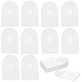 Miniatyrbillede 1 af 5: 200 stk. 2-tommers møntlommer, møntsamlingsartikler i plastik, transparente holdere, beskyttende klare poser