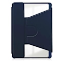 Pikkukuva 3 / 5: Näppäimistöllinen älykäs nahkakotelo iPad Pro 11 2024:lle Dark Blue