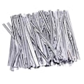 Miniatyrbillede 1 af 5: 760 stk. Bagepose Twist Ties Pakkesnor Dessert Opbevaringspose Emballagestrop Silver