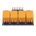 Miniatyrbild 5 av 5: DC3.3?5V HK Liten Relämodul Ljusindikator Anti-interferens Mikroreläkort med Optokopplare 4 Kanaler