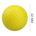 Pikkukuva 5 / 5: 20 kpl golfpalloja, elävät värit, korkea kimmoisuus, vahva vakaus, kevyt, pitkäikäinen, sisä- ja ulkokäyttöön sopiva harjoitusgolfpallo