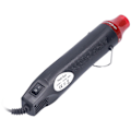 Miniatyrbillede 3 af 4: Mini Varmepistol Bærbar Praktisk Robust Holdbar Effektiv Håndholdt Varmluftspistol til DIY EU-stik 230V
