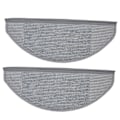 Miniatyrbilde 5 av 5: 2 stk. robotstøvsuger erstatningsmoppekluter, sterk vannabsorpsjon, myk mikrofiber, vaskbare erstatningsmoppekluter