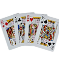 Pikkukuva 3 / 5: Pelikortit Muoviset Baccarat Hold'Em Pokeri Kortit PVC Pokerit Vedenpitävät Kestävät Korttipeli-Punainen
