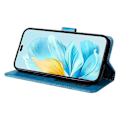 Miniatyrbillede 3 af 5: For Honor 200 Lite Etui med Præget Solsikke Magnetisk Telefonholder - Rød Blue