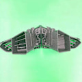 Miniatyrbillede 3 af 5: 1 par Bil Instrumentbræt Aircondition Ventilationsgitter Lukker Samling til 2013-2023 CN15N018B08AD CN15-N018B09AD
