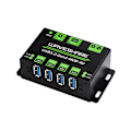 Miniatyrbild 1 av 5: USB3.2 HUB 4U Utökad 4-vägs USB 3.2Gen1 Gränssnitt 5Gbps Industriell HUB Adapter Kompatibel med MacOS