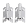 Miniatyrbillede 5 af 5: 2 stk. hængsler aluminium foldbar flad åben resin bøsning fortykkede dørhængsler træbearbejdningsværktøj