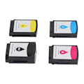 Miniatyrbillede 4 af 5: 4 stk. blækpatroner, sort farvekombinationssæt BK C M Y printerblækpatroner, erstatning for Officejet Pro 8000 8500 8500A