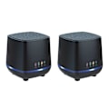 Miniatyrbillede 1 af 5: 1 par mini højttalere stereo surround sound box USB-interface computerhøjttaler til hjemmekontor skrivebord