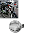 Miniatyrbild 4 av 5: Kromad Motorcykel 12V Superhög 110Db 94mm Elektrisk Signalhorn för Kromskydd Motorcykeltillbehör