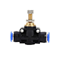 Miniatyrbillede 1 af 3: Pneumatiske Push In Fittings Luftventil Vandslange Rørforbindelse Speed Joiner