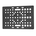 Miniatyrbillede 3 af 5: Gantry Plade Aluminium Høj Styrke Gantry Board Sort Anodiseret 3D Printer Lineær Universal Guide til Fræsemaskine Board
