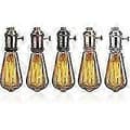 Miniatyrbilde 3 av 3: Boveution E26/E27 Retro Vintage Edison Industrielampe Sockel med Bryter - Bronse