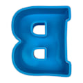 Miniatyrbillede 2 af 3: Alphabet Kagebageform Engelsk Bogstav Silikoneform 3d Alfabet Bogstav B