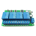 Miniatyrbild 5 av 5: AD22B04 4-kanalsrelä DTMF-tonsignaldekoder Fjärrkontrollrelämodul 12V DC för PLC Smart Home
