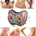 Miniatyrbillede 3 af 4: Dhrs Massagepude Massager Shiatsu Behagelig Nakke Skulder Automatisk Infrarød Varme