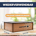 Miniatyrbilde 3 av 4: Treflåte for å spare penger - for barn og voksne - med teller 2000 Euros