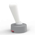 Miniatyrbilde 1 av 5: Vippebryter Lys USB Innendørs Soverom Nattbordslampe Atmosfære Lys LED Enkel Silikon Ledningsfri Dimbar Vegglampe, A