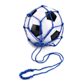 Miniatyrbillede 1 af 5: Blå Fodbold Netpose, Netpose Fodboldtræning, Bærbar Boldpose (Eksklusive Fodbold)