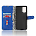 Miniatyrbillede 5 af 5: Til Tcl 403 Mobiltelefon Etui Stativ Tegnebog Stødsikker Tpu+pu Læder Telefon Cover Blue
