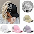 Miniatyrbillede 2 af 4: Simpel Trucker Cap Hat Unisex Justerbar Mesh Baseball Reklame Forskellige Farver Khaki