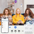 Pikkukuva 2 / 5: Tuya WiFi 4-kanavainen kytkinmoduuli, 85-250V RF 433 -kaukosäätimen rele DIY-moduuli, Alexa ja Home -yhteensopiva